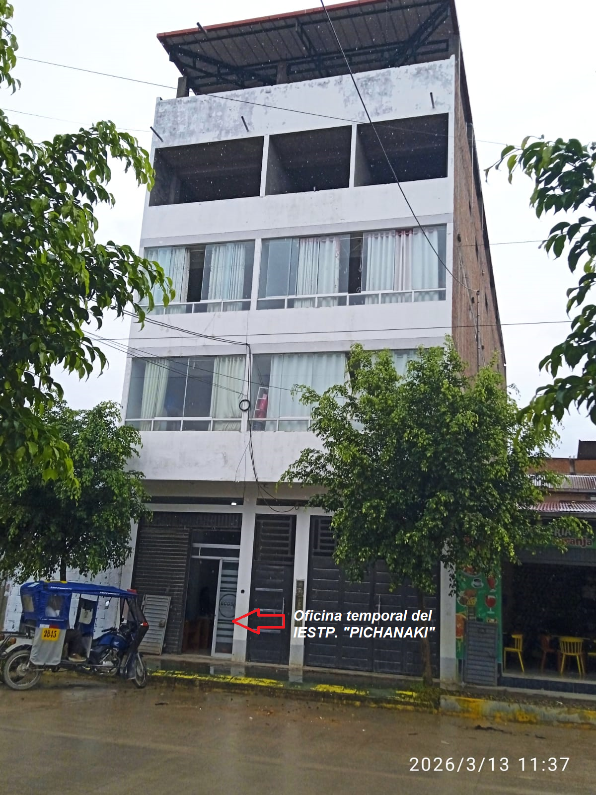 Oficina temporal de atención